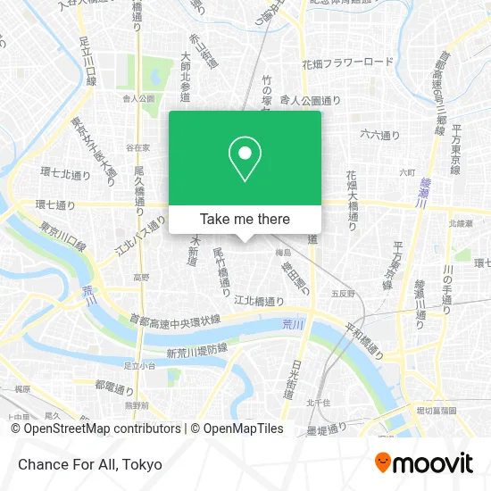 Chance For All map