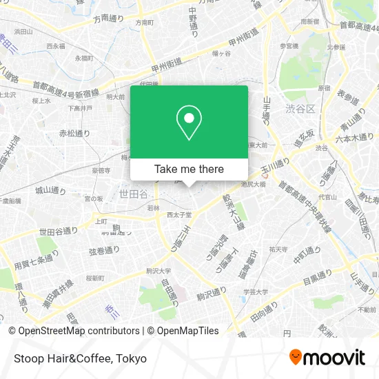 Stoop Hair&Coffee map