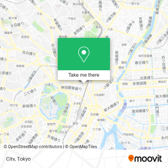 Citv map
