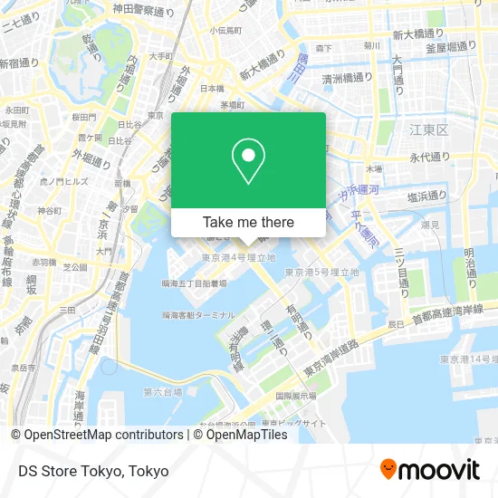 DS Store Tokyo map
