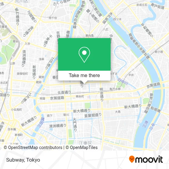 Subway map