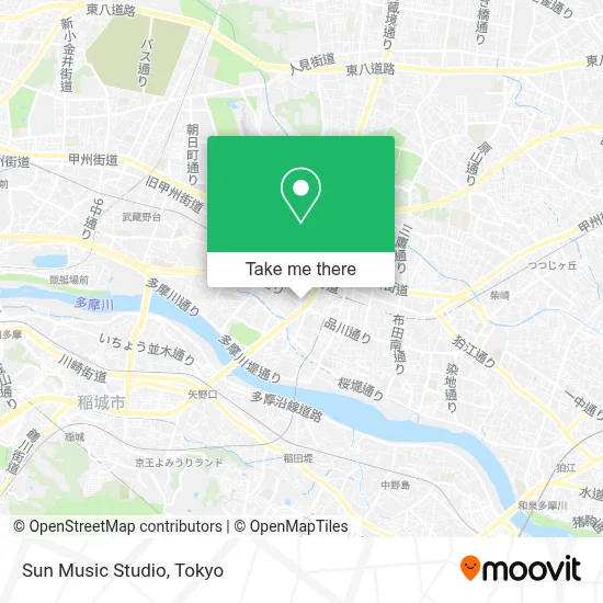 Sun Music Studio map
