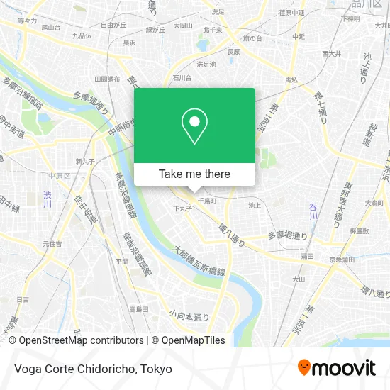 Voga Corte Chidoricho map