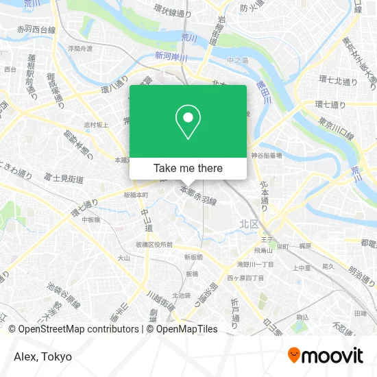 Alex map