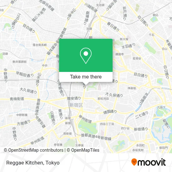Reggae Kitchen map