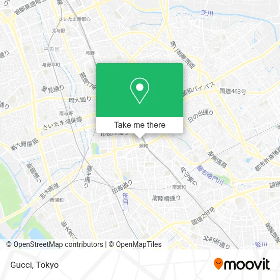 Gucci map