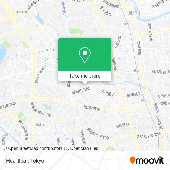 Heartleaf map