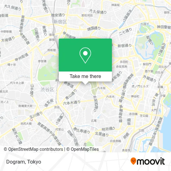 Dogram map