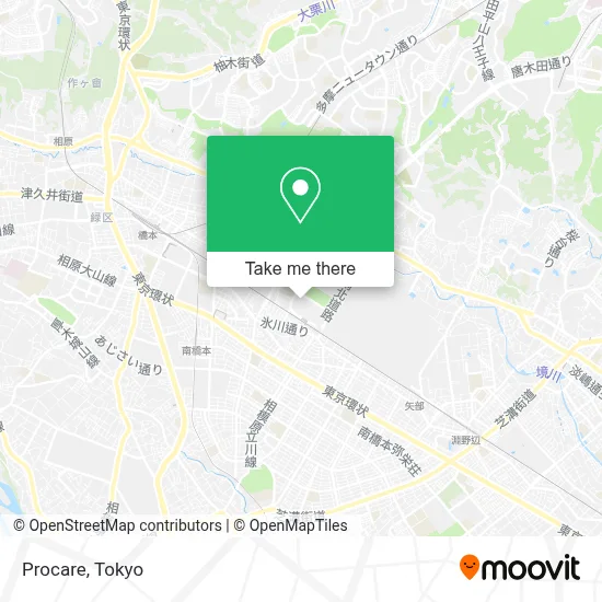 Procare map