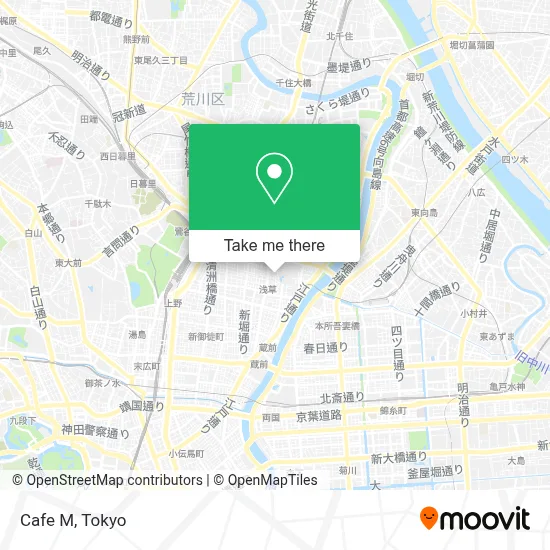 Cafe M map