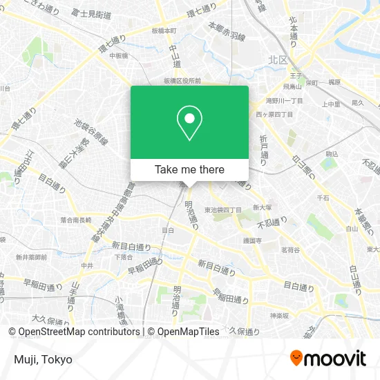 Muji map