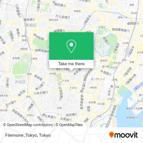 Filemone_Tokyo map