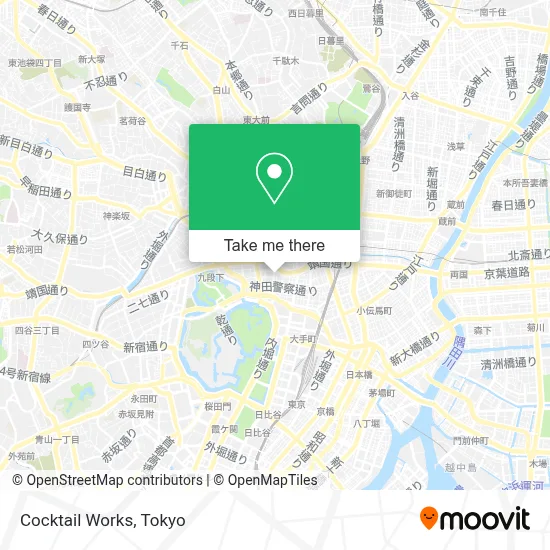 Cocktail Works map