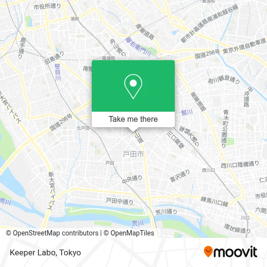 Keeper Labo map
