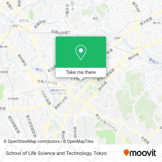School of Life Science and Technology map