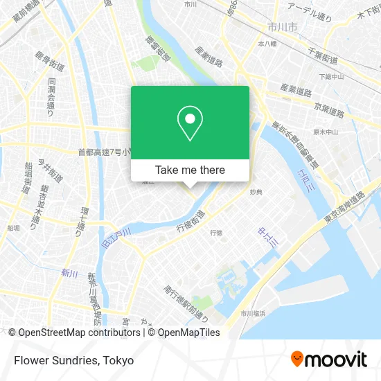Flower Sundries map