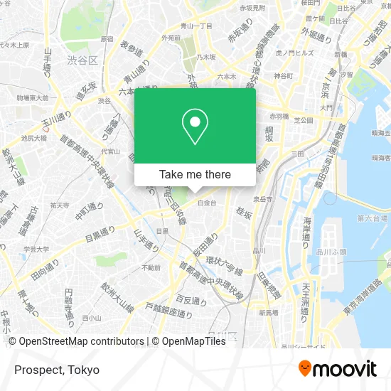 Prospect map