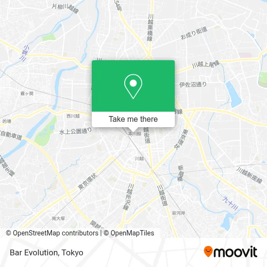 Bar Evolution map