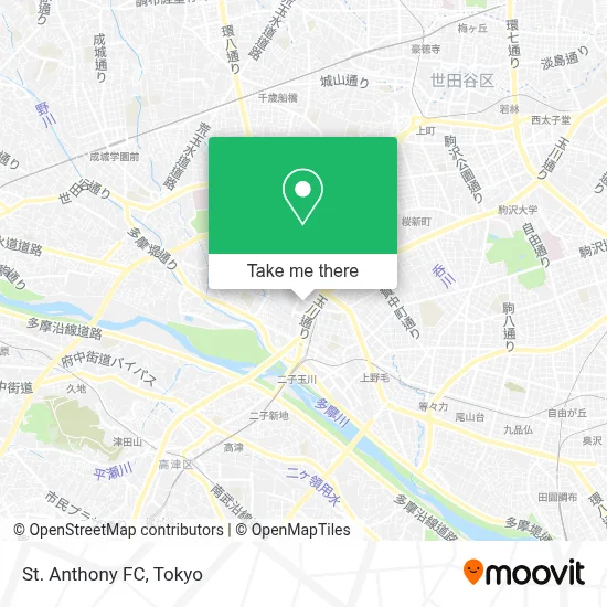 St. Anthony FC map