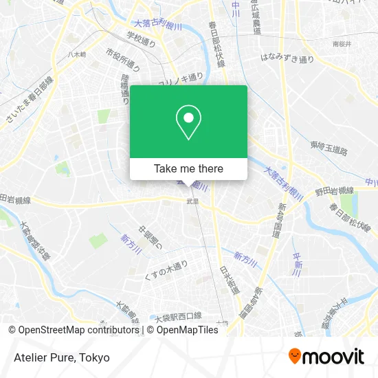 Atelier Pure map