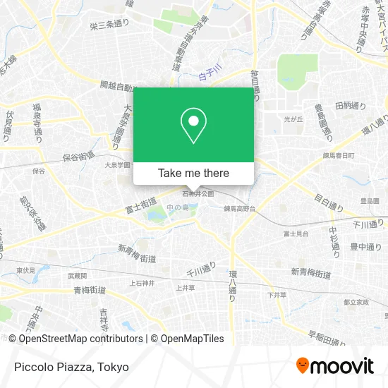 Piccolo Piazza map