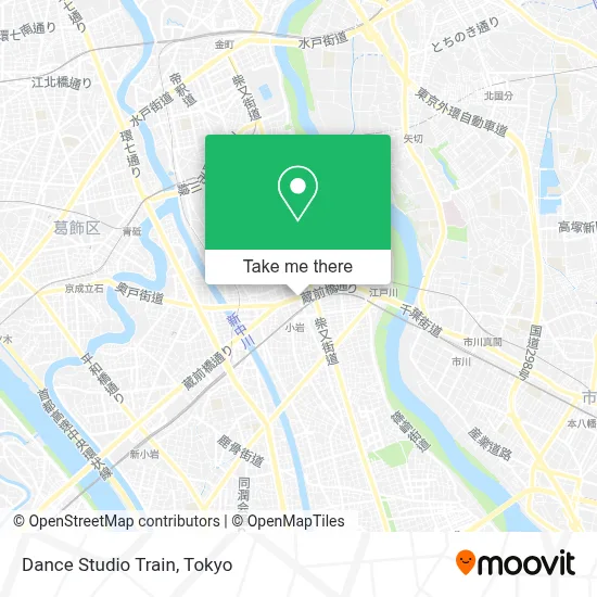 Dance Studio Train map