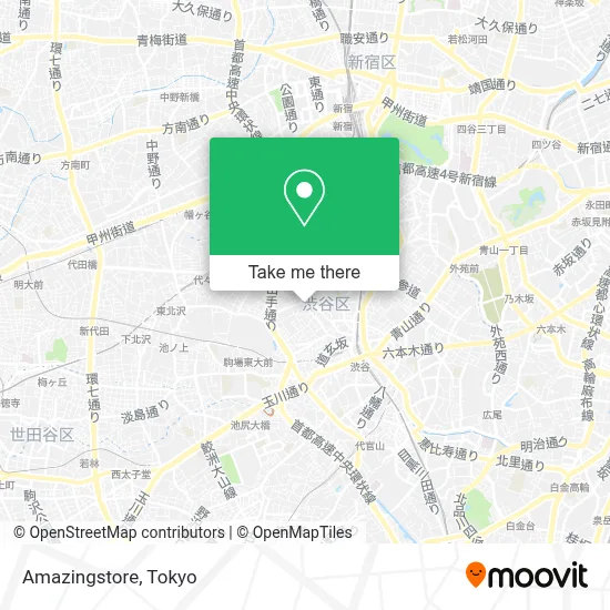 Amazingstore map