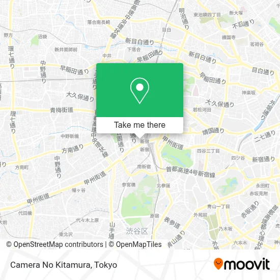 Camera No Kitamura map
