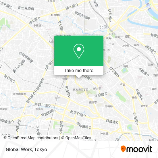 Global Work map
