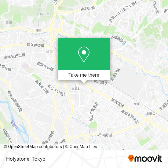 Holystone map