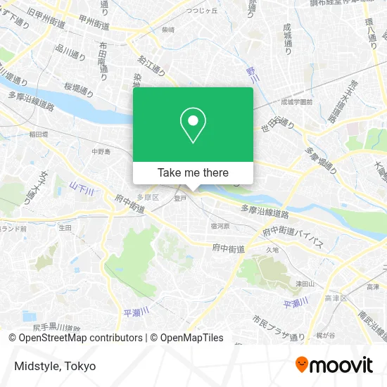 Midstyle map