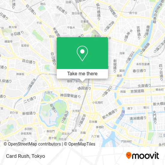 Card Rush map