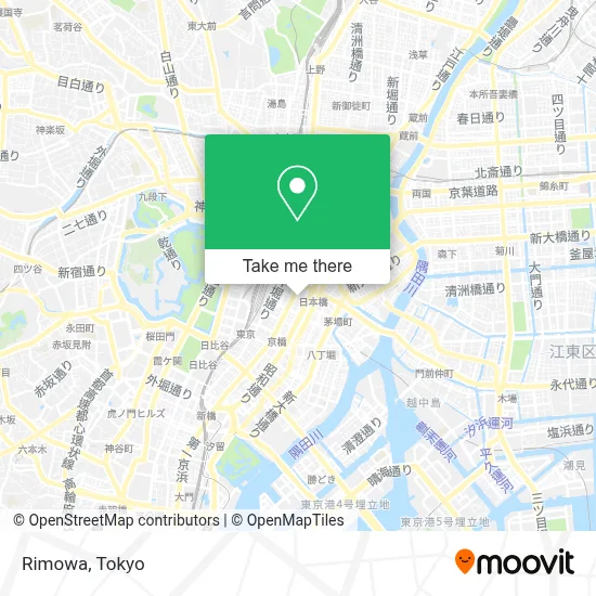 Rimowa map