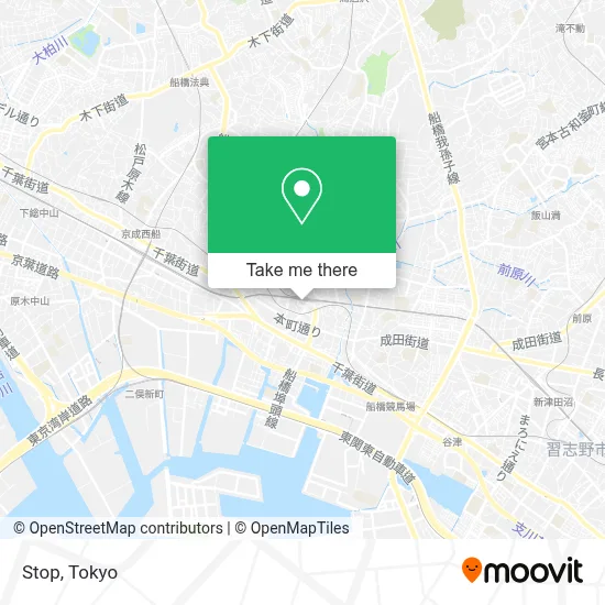 Stop map