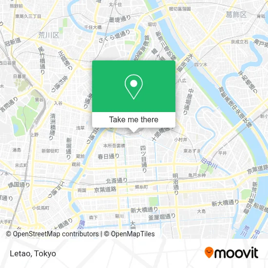 Letao map