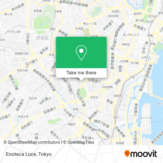 Enoteca Luce map