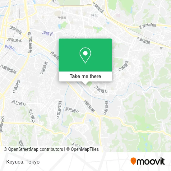 Keyuca map