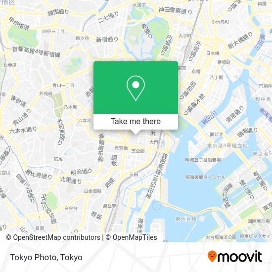 Tokyo Photo map