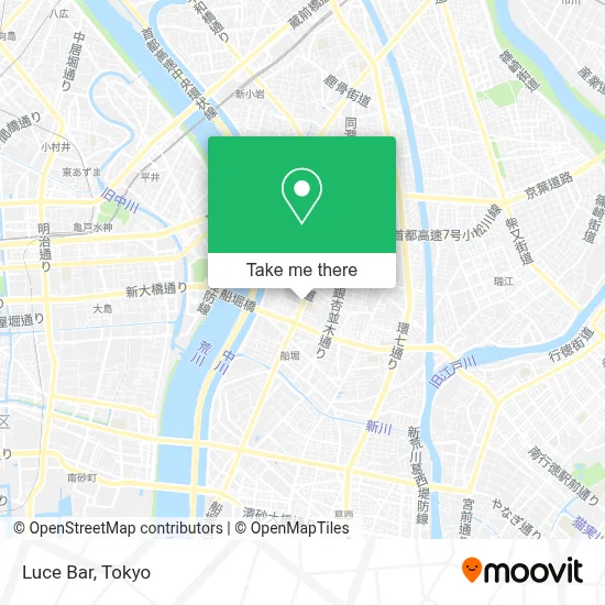 Bar Luce map