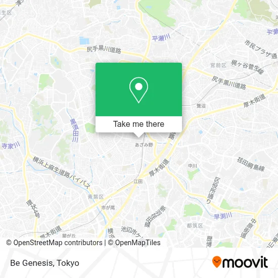 Be Genesis map