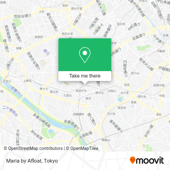 Maria by Afloat map
