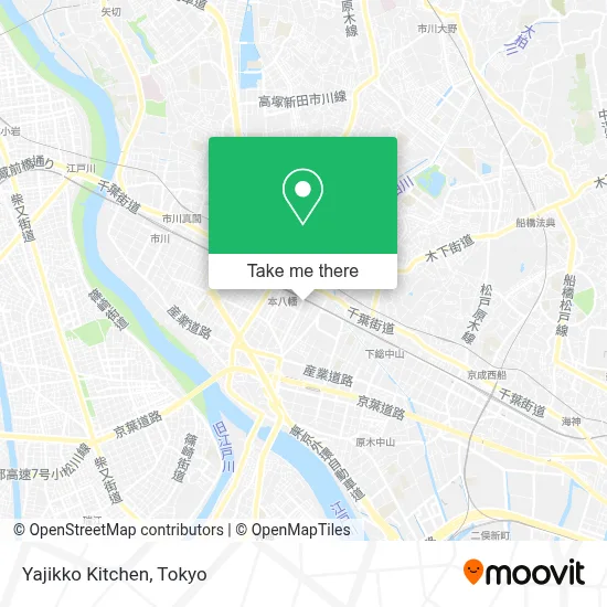 Yajikko Kitchen map