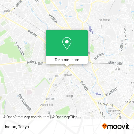 Isetan map