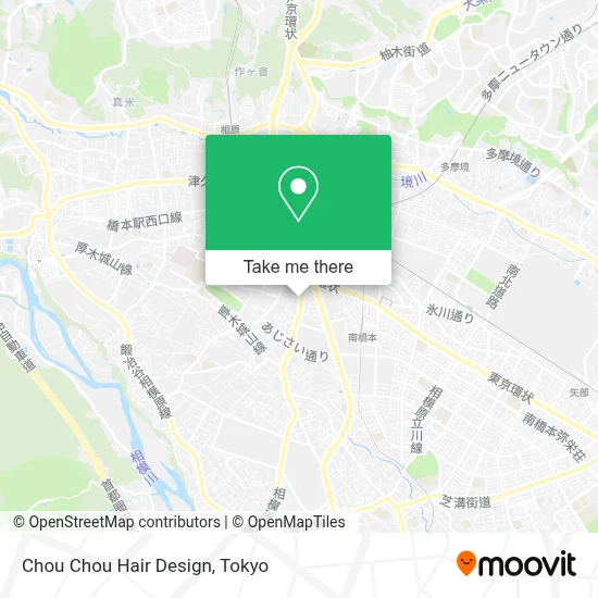 Chou Chou Hair Design map