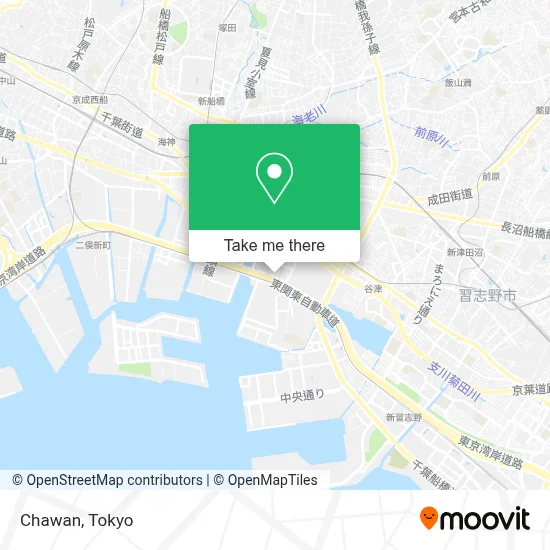 Chawan map