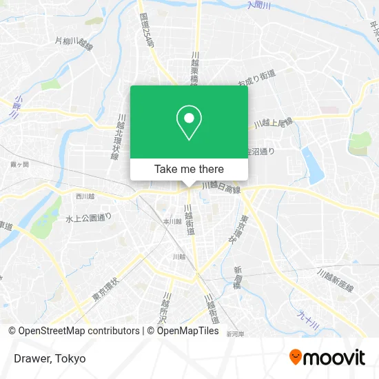 Drawer map