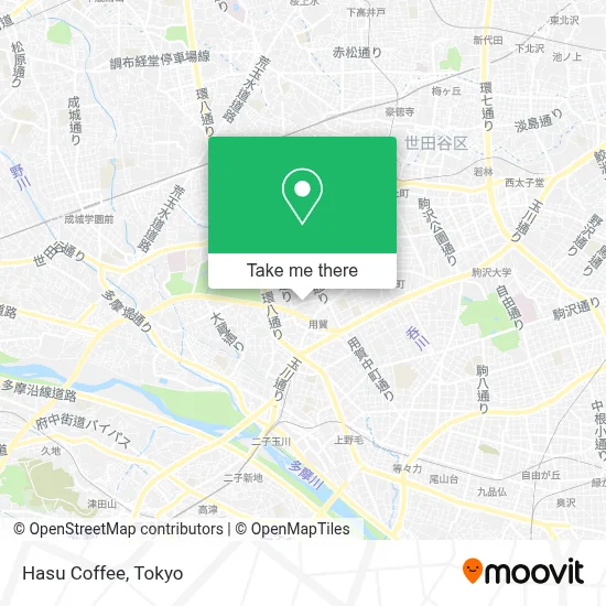 Hasu Coffee map