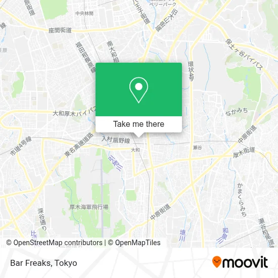Bar Freaks map