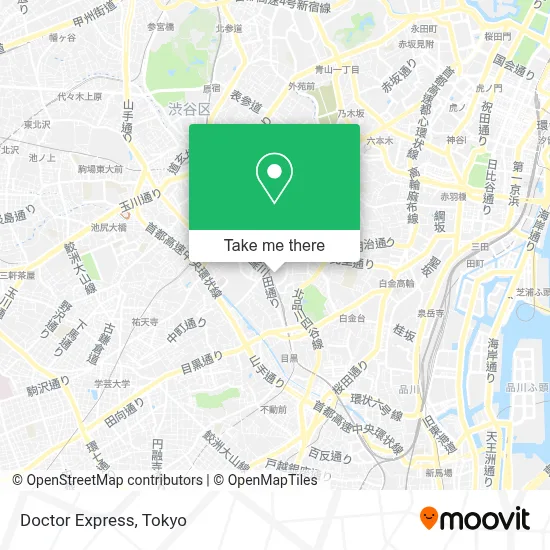 Doctor Express map