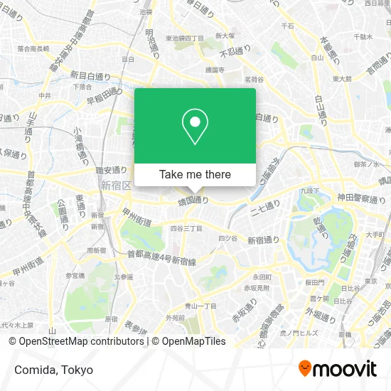 Comida map